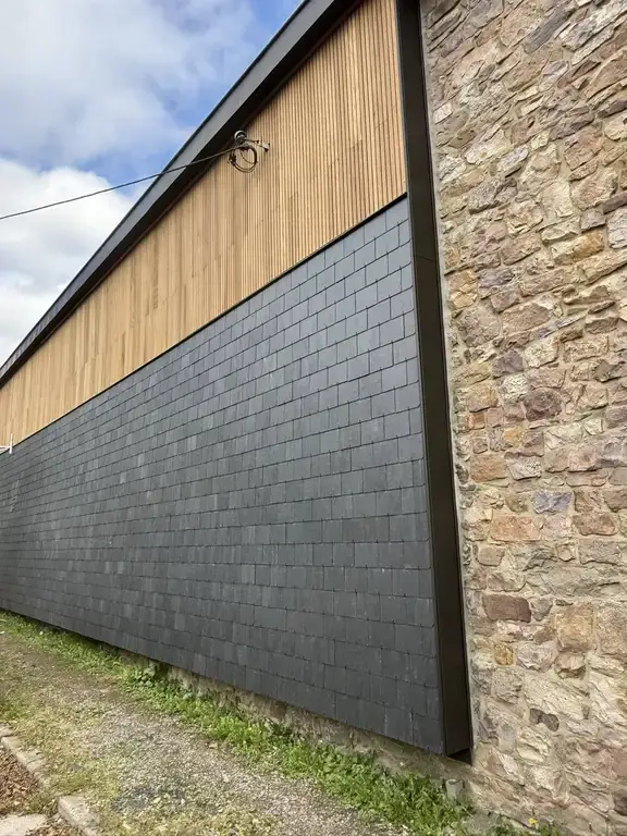 Bardage — chantier Michaux