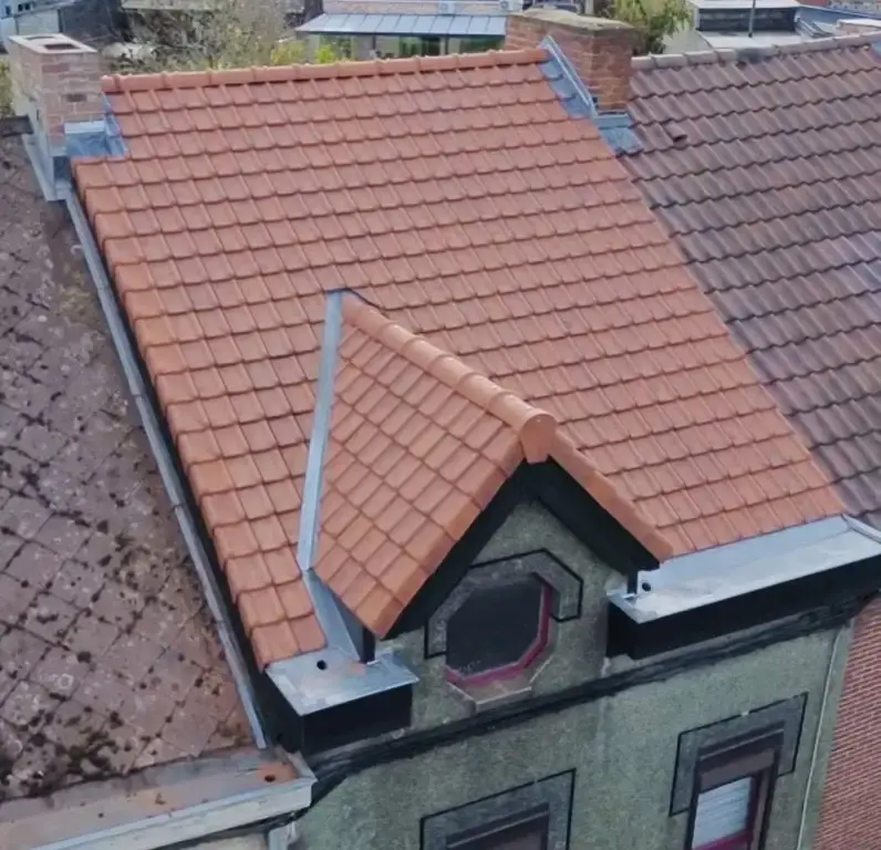 Toiture — chantier Michaux