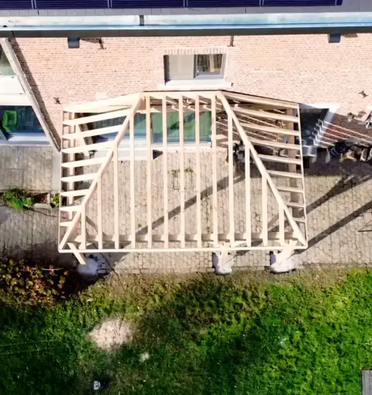 Construction bois — chantier Michaux
