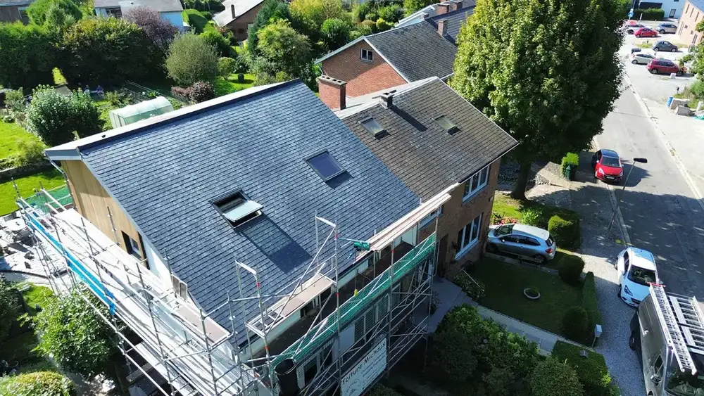 Toiture — chantier Michaux